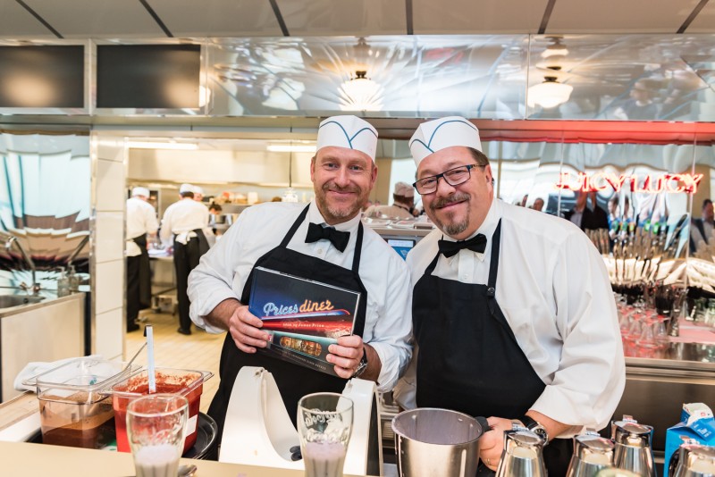 Tivoli præsentere sæsonen 2016 på den nye restaurant i Tivoli - Prices Diner. James Price og Adam Price
