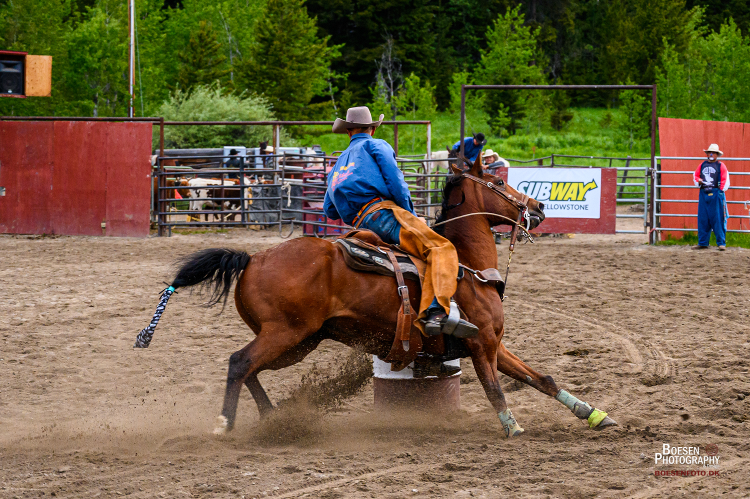 Wild West Yellowstone Rodeo Boesen Photography
